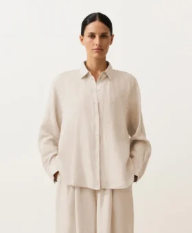 Chemise ample 100 % lin
