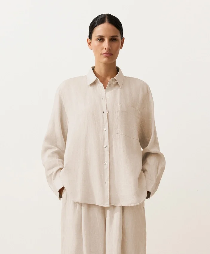 Chemise ample 100 % lin Chemise ample 100 % lin