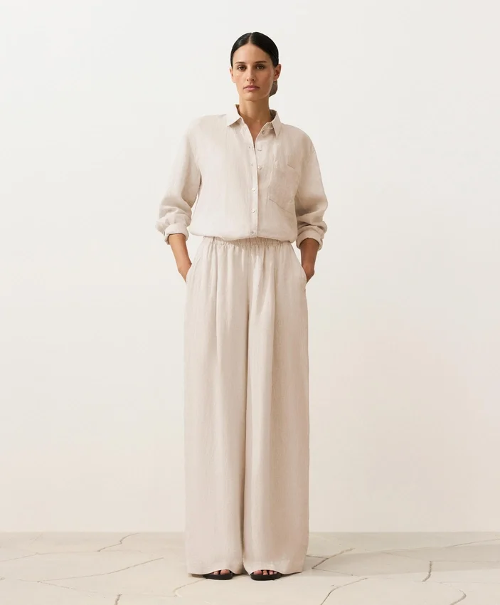Chemise ample 100 % lin Chemise ample 100 % lin