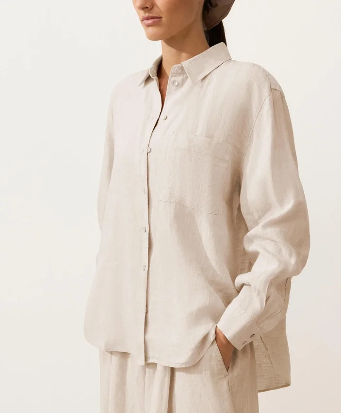 Chemise ample 100 % lin Chemise ample 100 % lin