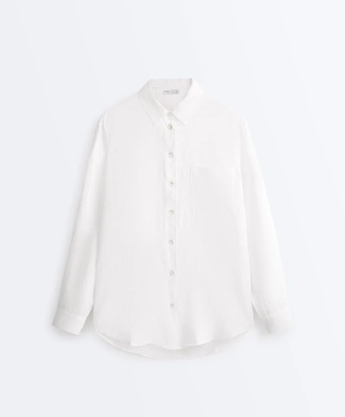 Chemise ample 100 % lin Chemise ample 100 % lin