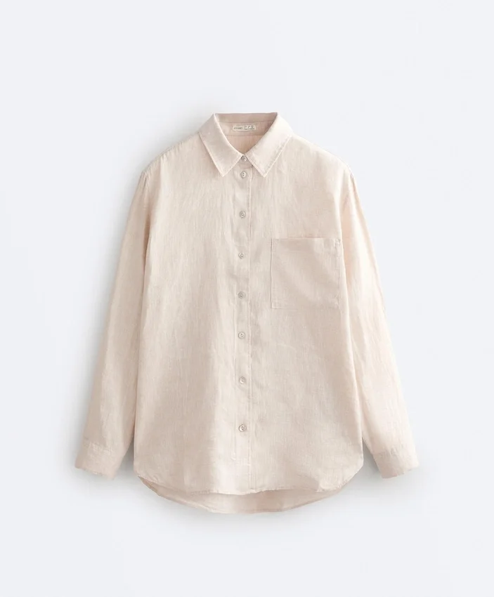 Chemise ample 100 % lin Chemise ample 100 % lin