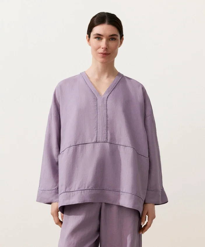 Chemise caftan 100 % lin Chemise caftan 100 % lin