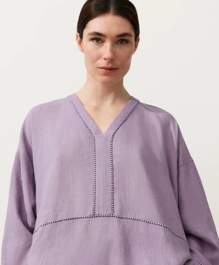 Chemise caftan 100 % lin Chemise caftan 100 % lin