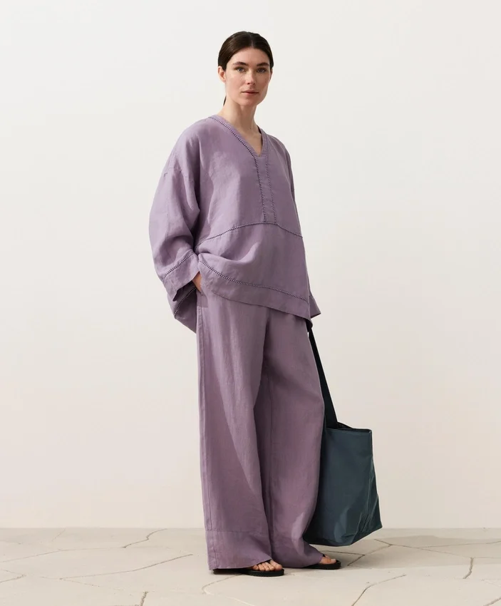 Chemise caftan 100 % lin Chemise caftan 100 % lin