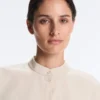 Chemise à col montant 100 % coton Chemise à col montant 100 % coton