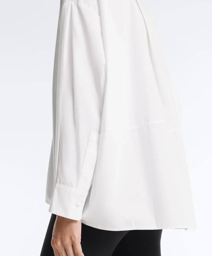 Chemise à col montant 100 % coton Chemise à col montant 100 % coton