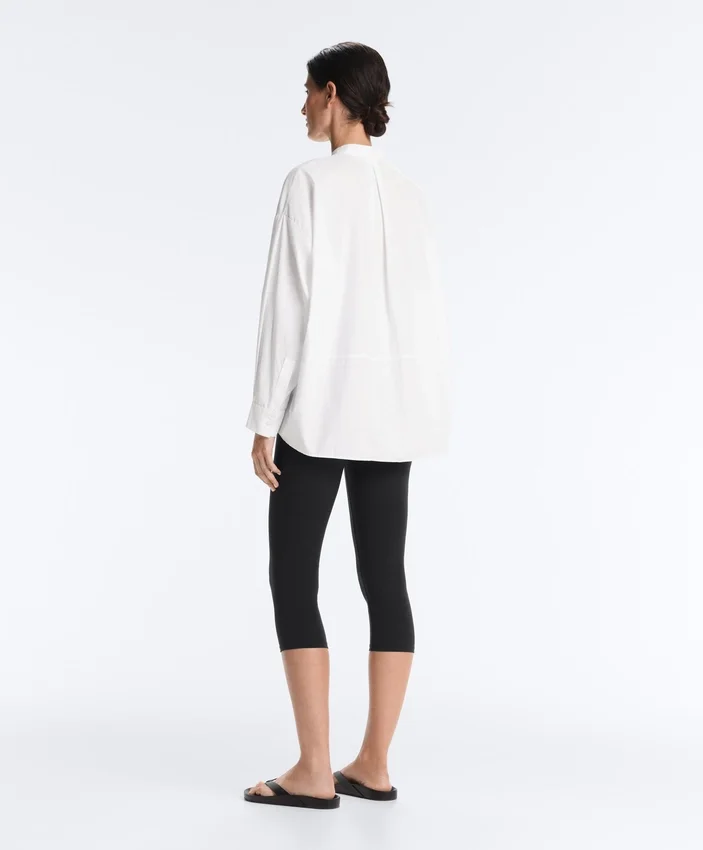 Chemise à col montant 100 % coton Chemise à col montant 100 % coton