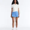 Chemise en coton piqué à coupe ajustée Chemise en coton piqué à coupe ajustée