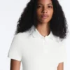 Chemise en coton piqué à coupe ajustée Chemise en coton piqué à coupe ajustée