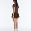 Chemise en coton piqué à coupe ajustée Chemise en coton piqué à coupe ajustée