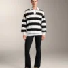 Chemise en coton piqué rayé Chemise en coton piqué rayé