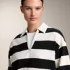 Chemise en coton piqué rayé Chemise en coton piqué rayé
