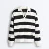Chemise en coton piqué rayé Chemise en coton piqué rayé
