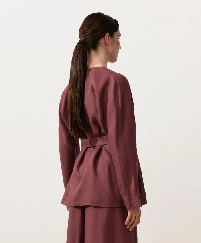 Chemise kimono 100 % lin Chemise kimono 100 % lin