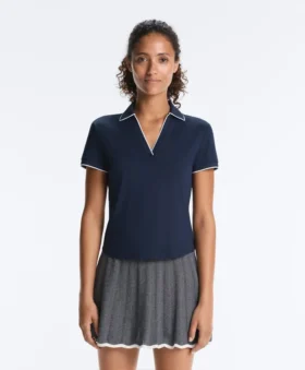 Chemise à manches courtes Comfortlux avec passepoil