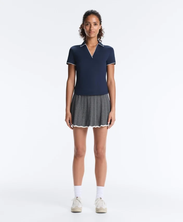 Chemise à manches courtes Comfortlux avec passepoil Chemise à manches courtes Comfortlux avec passepoil