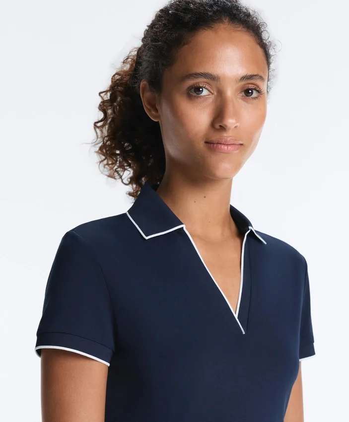 Chemise à manches courtes Comfortlux avec passepoil Chemise à manches courtes Comfortlux avec passepoil