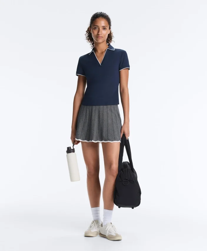 Chemise à manches courtes Comfortlux avec passepoil Chemise à manches courtes Comfortlux avec passepoil