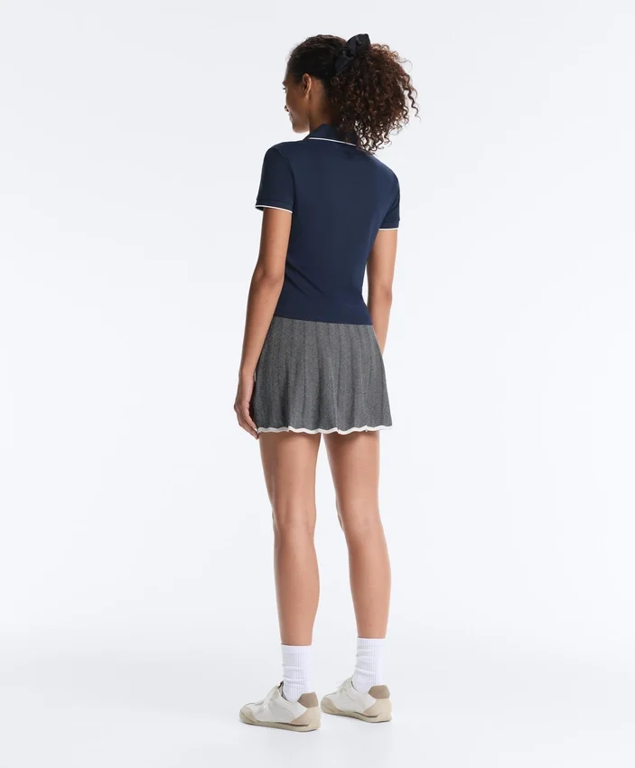 Chemise à manches courtes Comfortlux avec passepoil Chemise à manches courtes Comfortlux avec passepoil