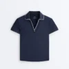 Chemise à manches courtes Comfortlux avec passepoil Chemise à manches courtes Comfortlux avec passepoil
