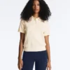 Chemise à manches courtes en maille ajourée Chemise à manches courtes en maille ajourée