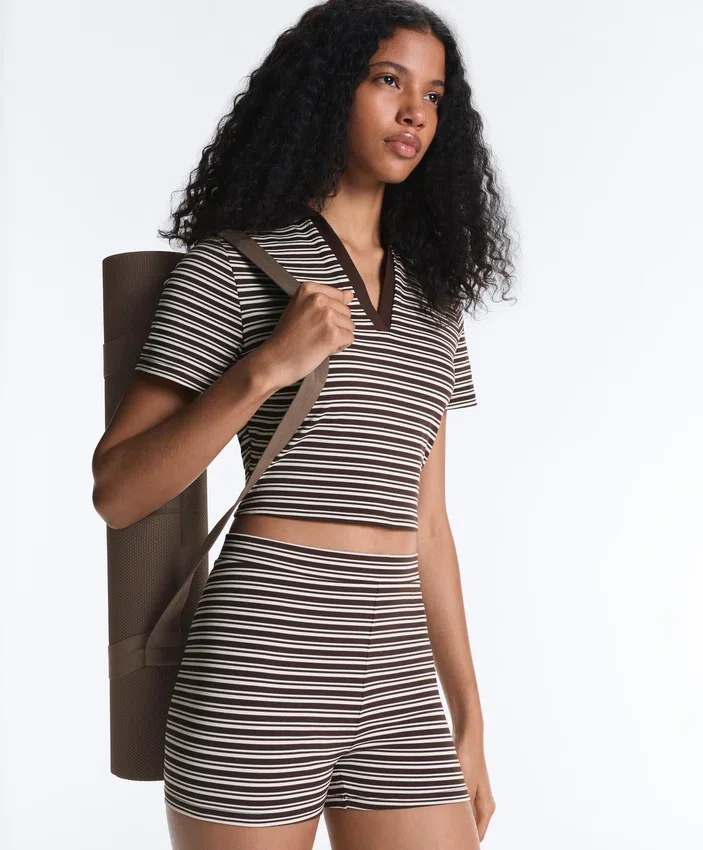 Chemise à manches courtes rayée Comfortlux Chemise à manches courtes rayée Comfortlux
