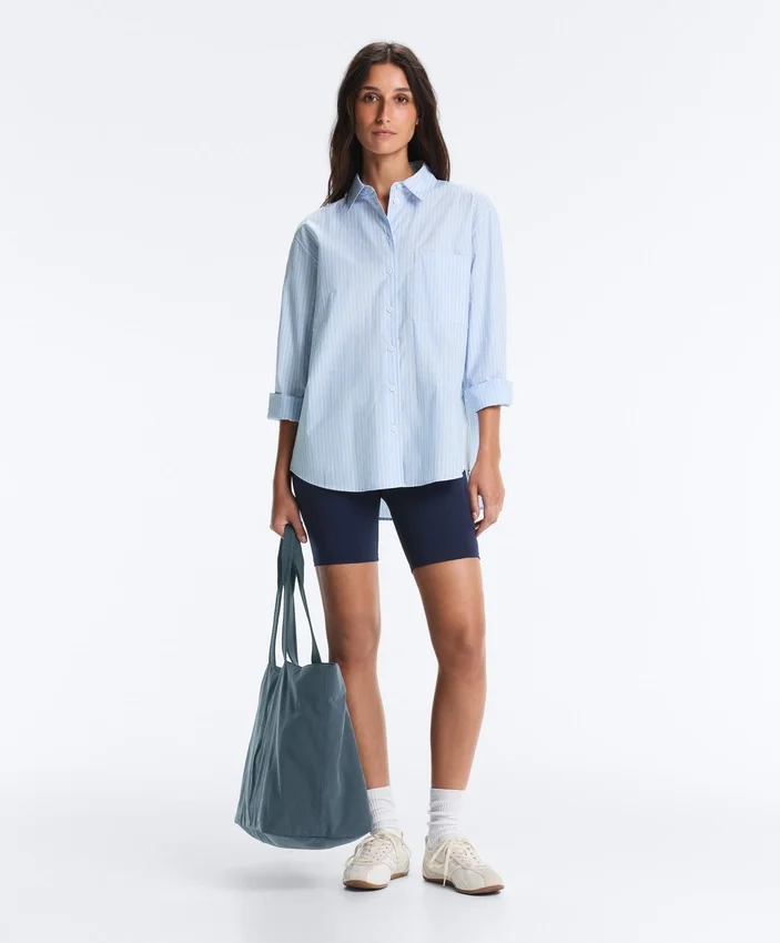 Chemise à manches longues 100 % coton Chemise à manches longues 100 % coton