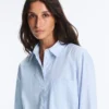 Chemise à manches longues 100 % coton Chemise à manches longues 100 % coton