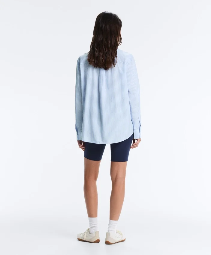Chemise à manches longues 100 % coton Chemise à manches longues 100 % coton