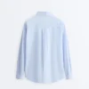 Chemise à manches longues 100 % coton Chemise à manches longues 100 % coton