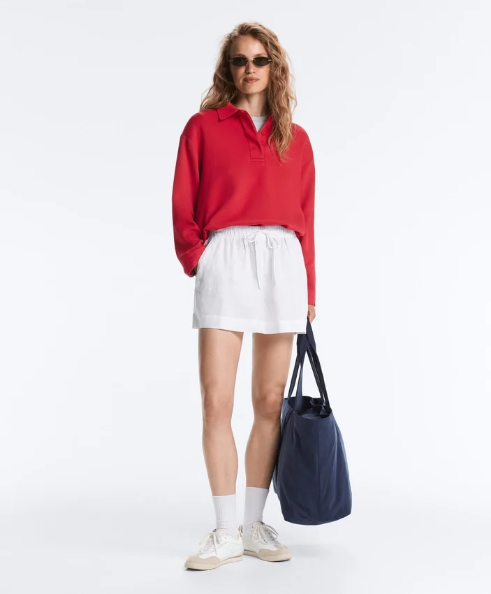 Chemise à manches longues en piqué Chemise à manches longues en piqué