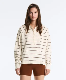 Chemise à manches longues rayée