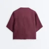 Chemise oversize à manches courtes 100 % lin