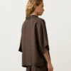 Chemise oversize à manches courtes 100 % lin Chemise oversize à manches courtes 100 % lin