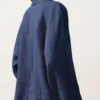 Chemise oversize à manches longues 100 % lin Chemise oversize à manches longues 100 % lin