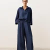 Chemise oversize à manches longues 100 % lin Chemise oversize à manches longues 100 % lin