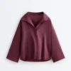 Chemise oversize à manches longues 100 % lin Chemise oversize à manches longues 100 % lin
