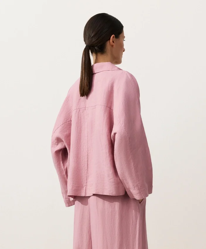 Chemise oversize à manches longues 100 % lin Chemise oversize à manches longues 100 % lin