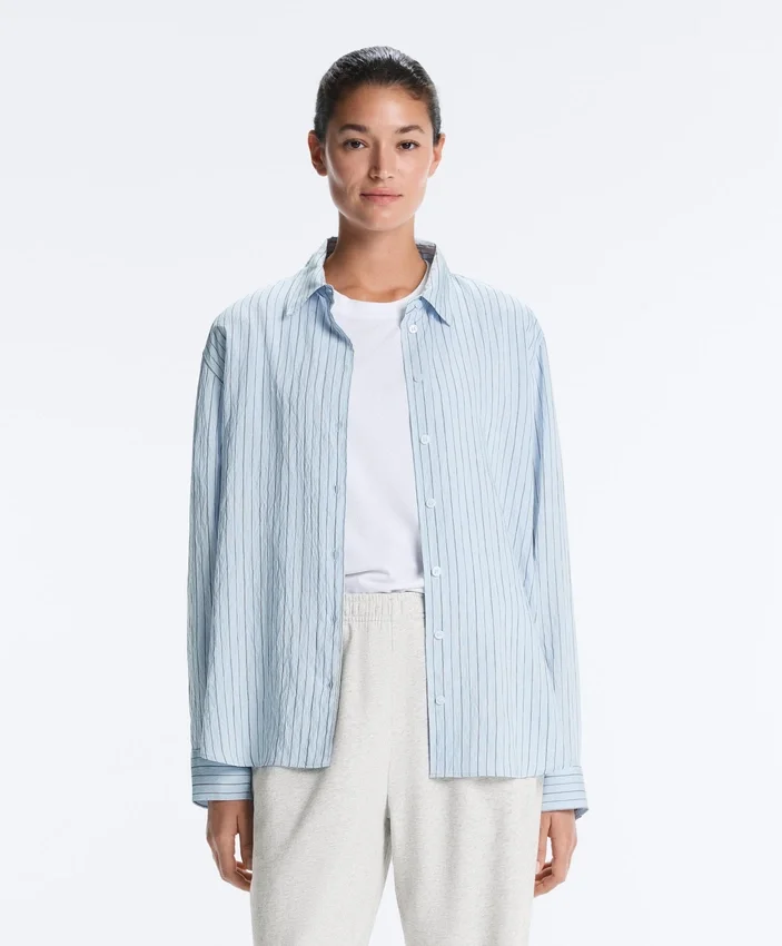 Chemise rayée coupe classique Chemise rayée coupe classique
