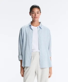 Chemise rayée coupe classique