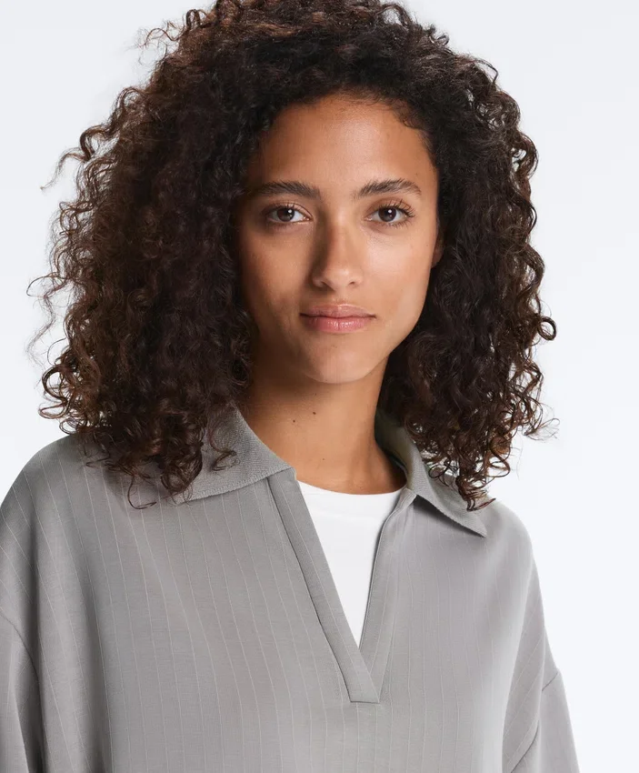Chemise rayée en modal Soft Touch Chemise rayée en modal Soft Touch