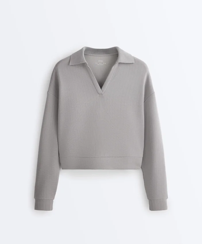 Chemise rayée en modal Soft Touch Chemise rayée en modal Soft Touch