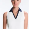 Chemise sans manches Comfortlux à contraste Chemise sans manches Comfortlux à contraste