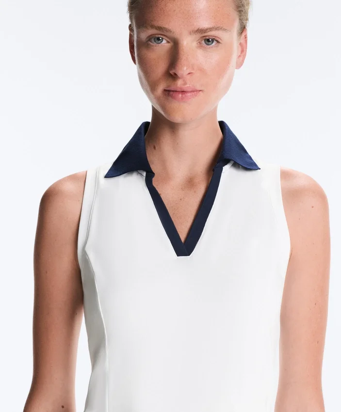 Chemise sans manches Comfortlux à contraste Chemise sans manches Comfortlux à contraste