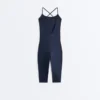 Combinaison capri Comfortlux à bretelles croisées dans le dos Combinaison capri Comfortlux à bretelles croisées dans le dos