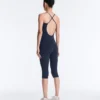 Combinaison capri Comfortlux à bretelles croisées dans le dos Combinaison capri Comfortlux à bretelles croisées dans le dos