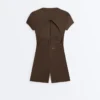 Combinaison courte à fermeture éclair Comfortlux Shorts