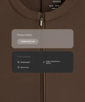 Combinaison courte à fermeture éclair Comfortlux Shorts