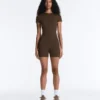 Combinaison courte à fermeture éclair Comfortlux Shorts